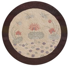 2X3 Antique Chinese Art Deco Wool Area Rug 1925