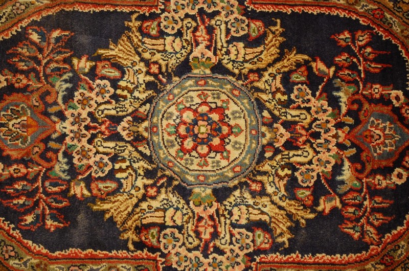 NATURAL WOOL Old Oriental Rugs,Hand Woven,knotted size Approximately 2'1" × 2'9" gallery