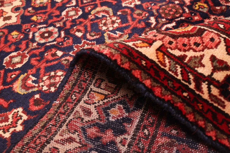 3'7" x 9'8" Vintage Hand-knotted Runner Rug Traditional Oriental Wool Carpet gallery