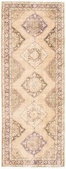 Vintage 4’9″ x 12’9″ Traditional Hand Knotted Vegetable Dye Wool Area Rug