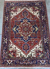 6ft x 4ft Handmade Perssian Wool Rug ⚫FREE SHIPPING⚫