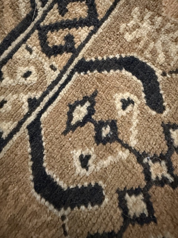 Vintage Hand Knotted Turkish Anatolian Tribal Wool Rug 50.5” x 73” Geometric gallery