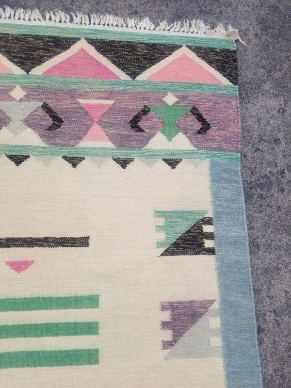 Vintage Traditional Handmade Beautiful Floor Rug Carpet 288x203 cm gallery