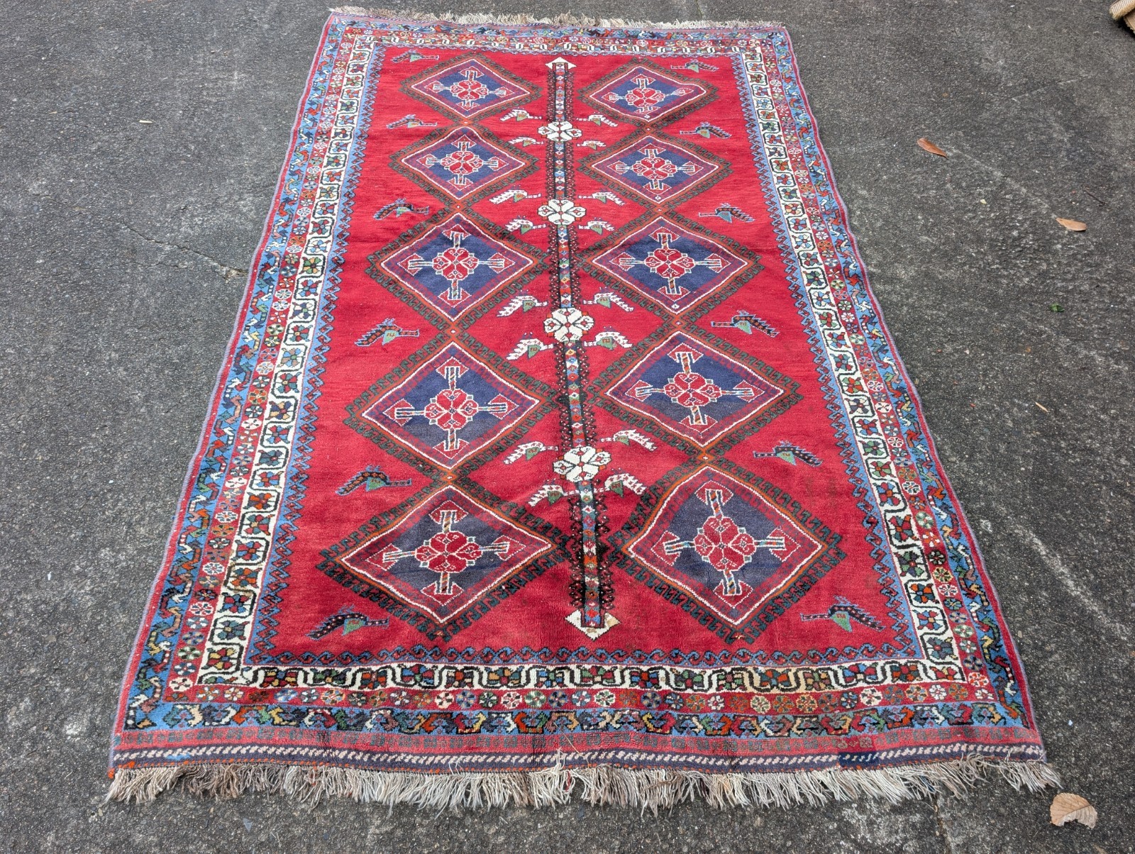 Oriental Rug Retro Carpet Bridge Vintage 240 X 157 N42 gallery