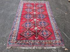 Oriental Rug Retro Carpet Bridge Vintage 240 X 157 N42