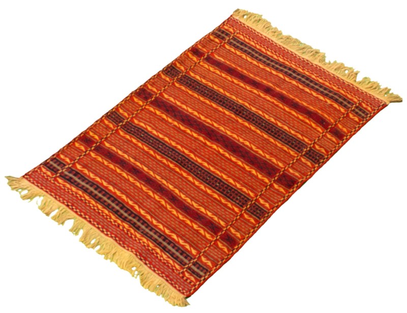 Vintage 3'4" x 4'9" Traditional Wool Hand Woven Oriental Area Rug gallery