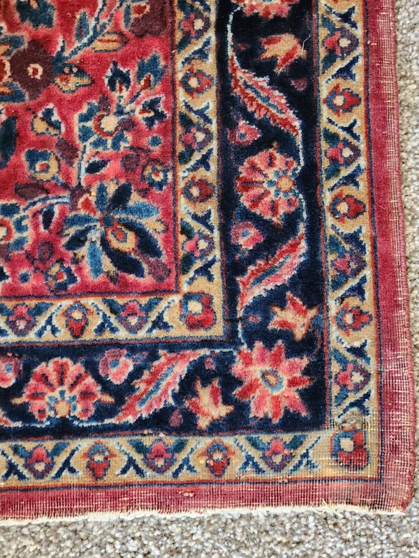 circa 1920s Manchester Kashaan Runner, 2'1" x 4'" gallery