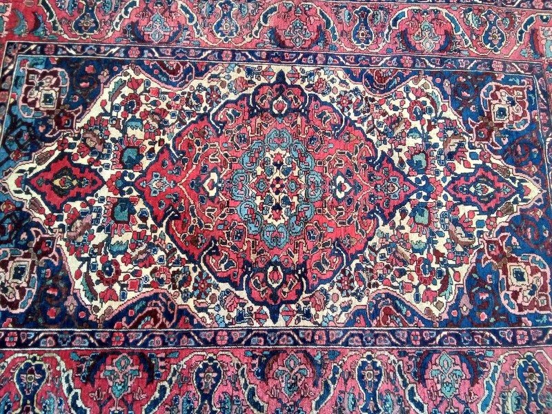 Authentic Hand Knotted rug (Bibi-baft) Area Rug 4'7" x 6'11" gallery