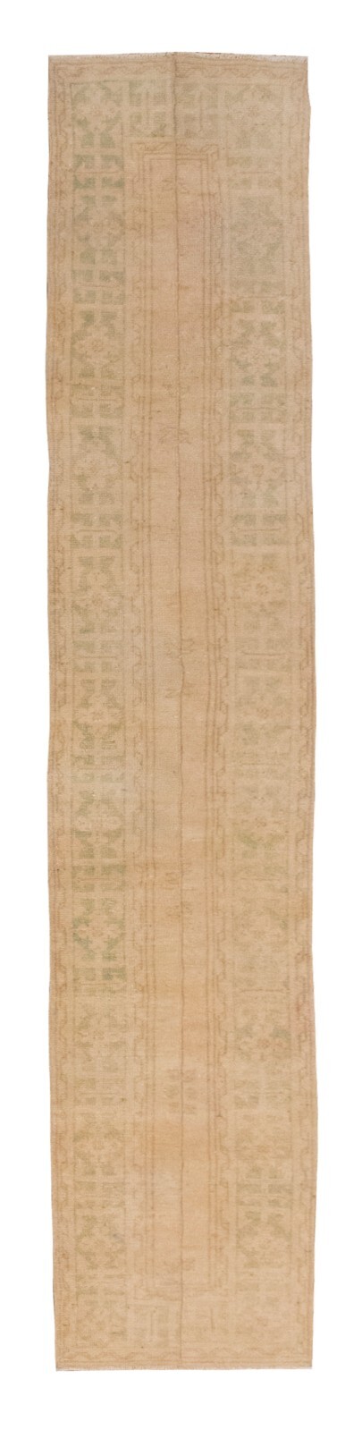 Runner Rug,Turkish Runner,Vintage Runner,Oushak Rug,Floor Rug, 2'2 X 11'11 feet gallery