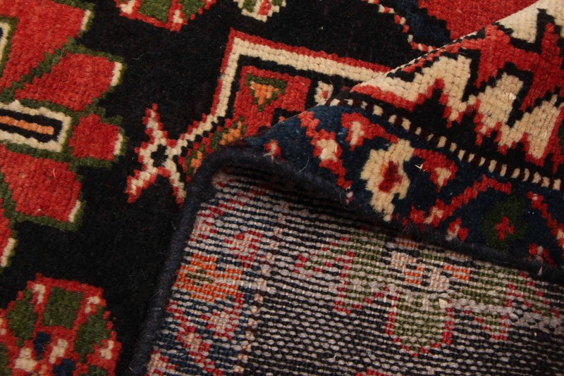 Vintage Hand-knotted Runner Rug 2'5" x 6'8" Traditional Oriental Wool Carpet gallery