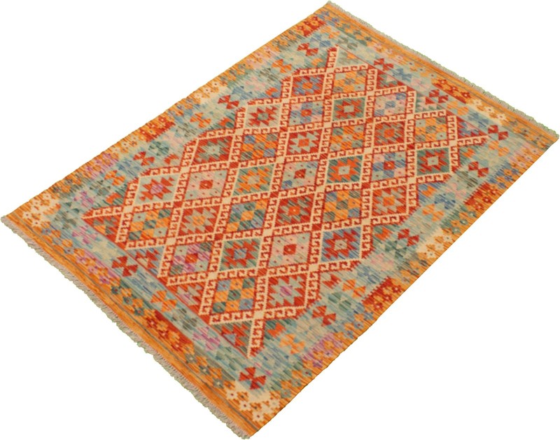 Vintage Hand Woven Area Rug 4'4" x 6'1" Traditional Wool Oriental Carpet gallery