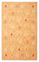 Vintage 5’11” x 9’8″ Traditional Wool Hand Woven Oriental Area Rug