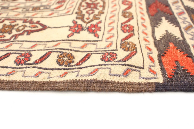Vintage Hand Woven Area Rug 4'3" x 6'3" Traditional Wool Oriental Carpet gallery