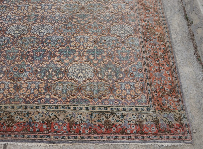 Vintage Bijar Sun Faded Rug 7'x9' gallery
