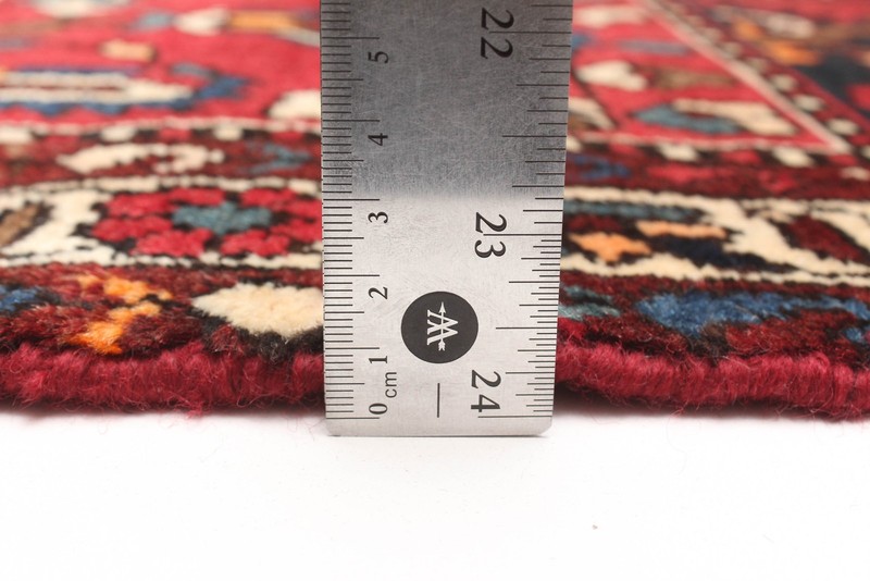 4'2" x 11'1" Vintage Hand-knotted Runner Rug Traditional Oriental Wool Carpet gallery