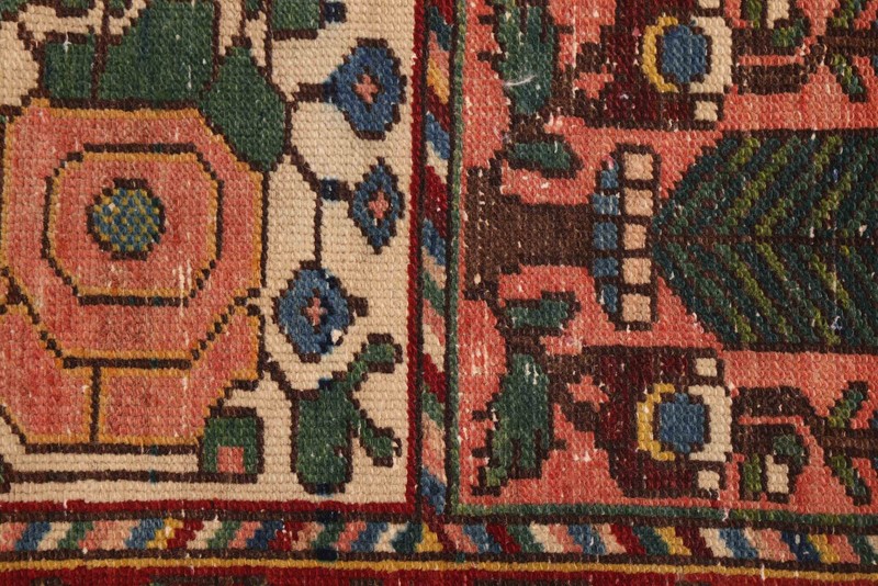 Vintage Hand-Knotted Area Rug 4'11" x 6'9" Traditional Wool Carpet gallery