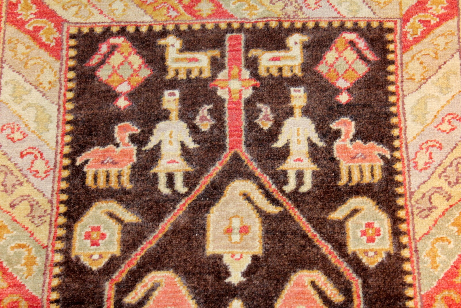 6 FT. ANTIQUE TRADITIONAL ANATOLIAN RUG TRIBAL ORIENTAL HALL RUNNER 2'7" x 6' gallery
