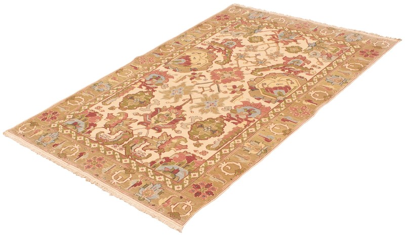 Vintage Hand Woven Area Rug 5'10" x 8'10" Traditional Wool Oriental Carpet gallery
