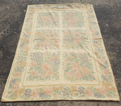 Vintage Hand Woven Traditional Kashmiri Multicolor Kilim Rug Carpet 170×117 cm