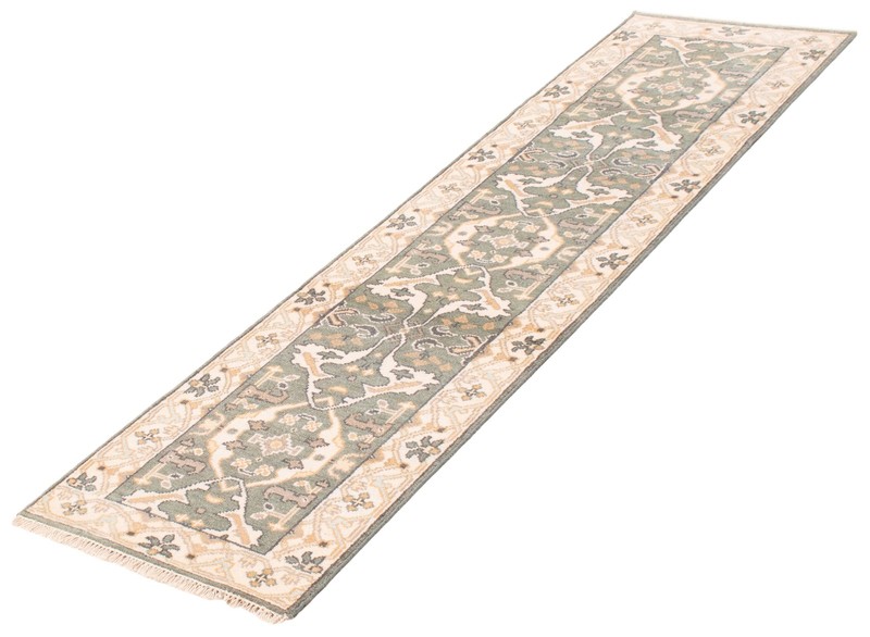 2'7" x 9'10" Vintage Hand-knotted Runner Rug Traditional Oriental Wool Carpet gallery