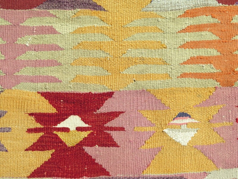 Vintage Anatolia Nomads Kilim, Area Rug, Large Kelim 66"X101" Turkish Rug Carpet gallery