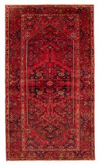 Vintage 4’1″ x 7’4″ Traditional Hand Knotted Vegetable Dye Wool Area Rug