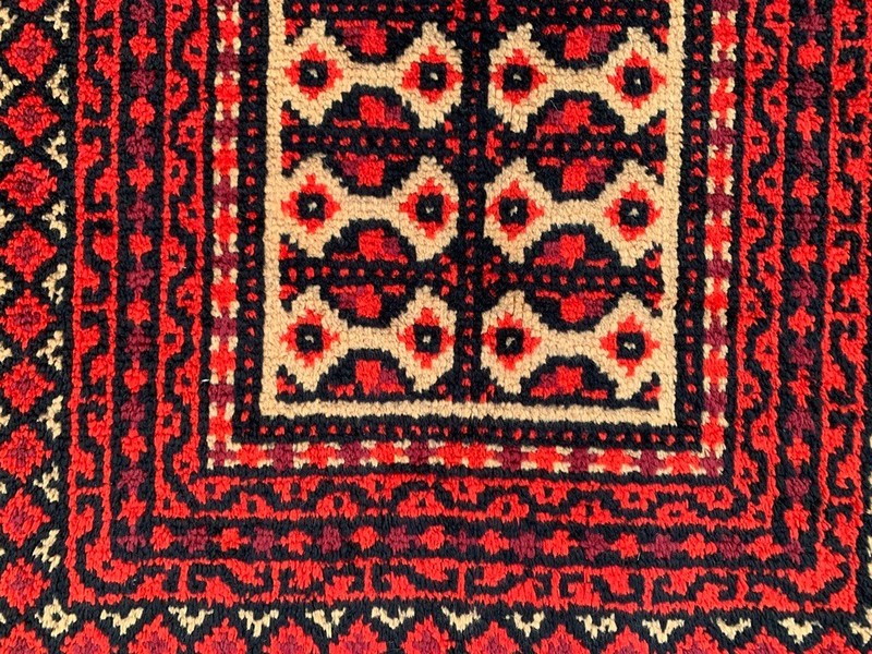 Vintage Mid-Century Scandinavian: Long-Pile Rya Shags, Traditional Rug (3x5 ft.) gallery