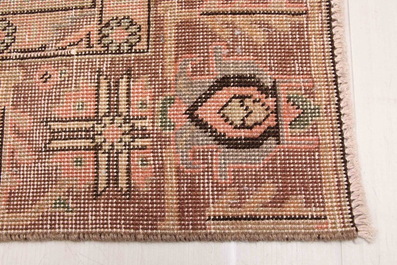 Vintage Traditional Hand-Knotted Area Rug 6'1" x 8'10" Oriental Wool Carpet gallery