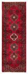 3’4″ x 9’4″ Vintage Hand-knotted Runner Rug Traditional Oriental Wool Carpet