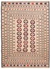 Vintage Hand Woven Area Rug 4'5" x 6'5" Traditional Wool Oriental Carpet gallery