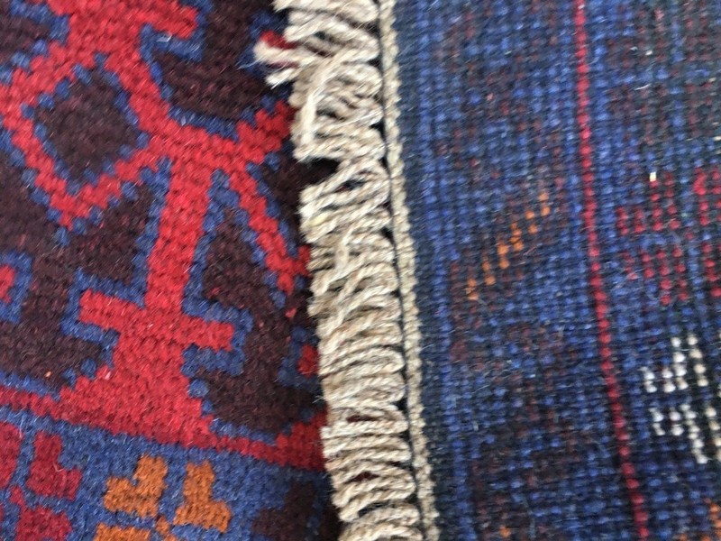 Vintage Afghan Taimani Rug Hand Knotted Bokhara Wool Area Rug 3x5 ft Free Ship gallery