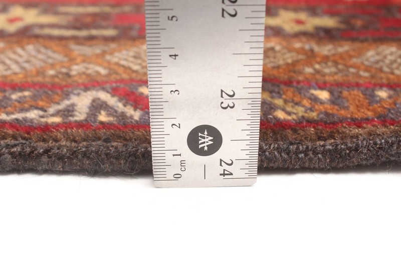 Vintage Hand-Knotted Area Rug 3'7" x 6'4" Traditional Oriental Wool Carpet gallery