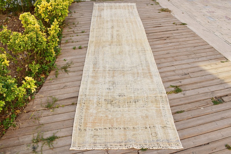 Antique Runner 35''x138'' Long Corridor Carpet Runner Hallway Kitchen Rug 2x11 gallery