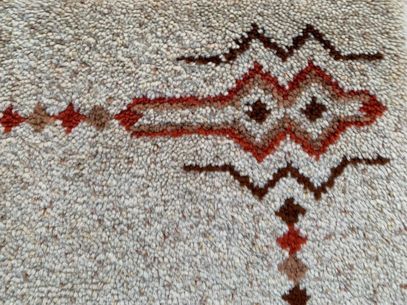 Vintage Mid-Century Scandinavian: Long-Pile Rya Shags, Traditional Rug (2x4 ft.) gallery