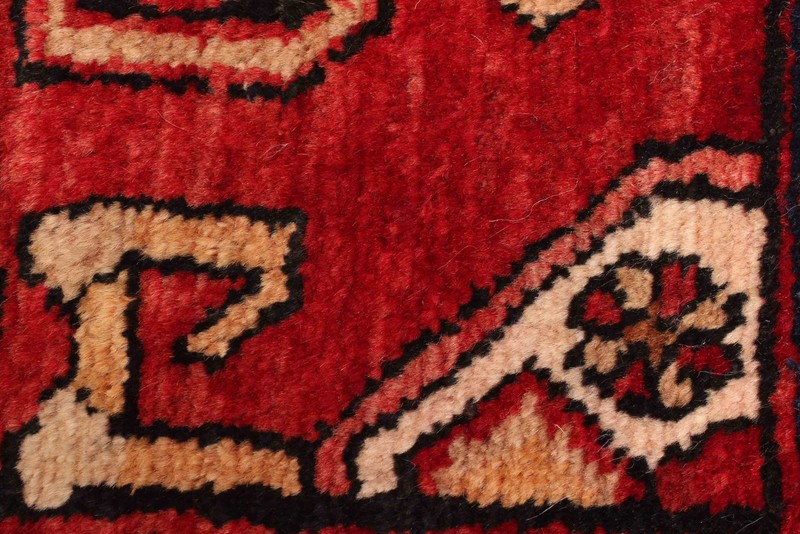 Vintage 4'4" x 6'7" Traditional Hand Knotted Vegetable Dye Wool Area Rug gallery