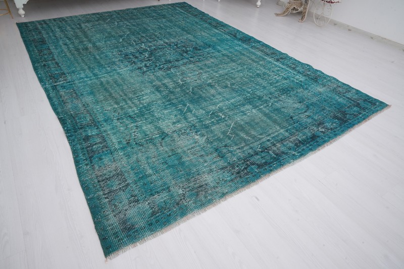 7x10 Area Rug Large Turkish Carpet Oushak Oversize Vintage Rug Antique Rug 245 gallery