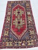 Antique Hand-Knotted Turkish Oushak 7'2" x 4" gallery