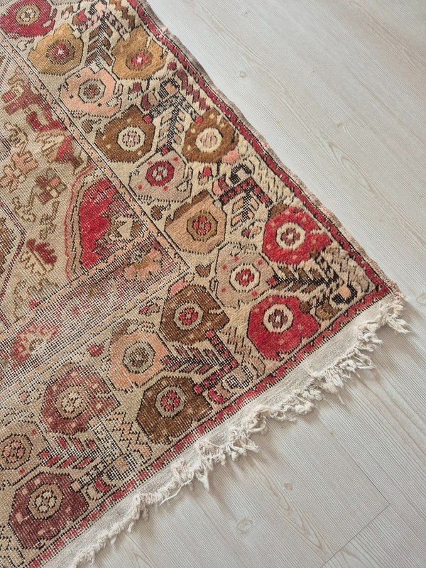 Antique Rug, Anatolian Carper, Fragment, Mucur Rug, Hand Woven, Handmade gallery
