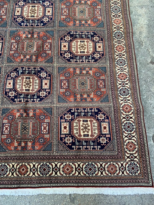4'11'' X 7'2'' Vintage Natural Color Village Rug Handmade Rug.SKU:K1720 gallery