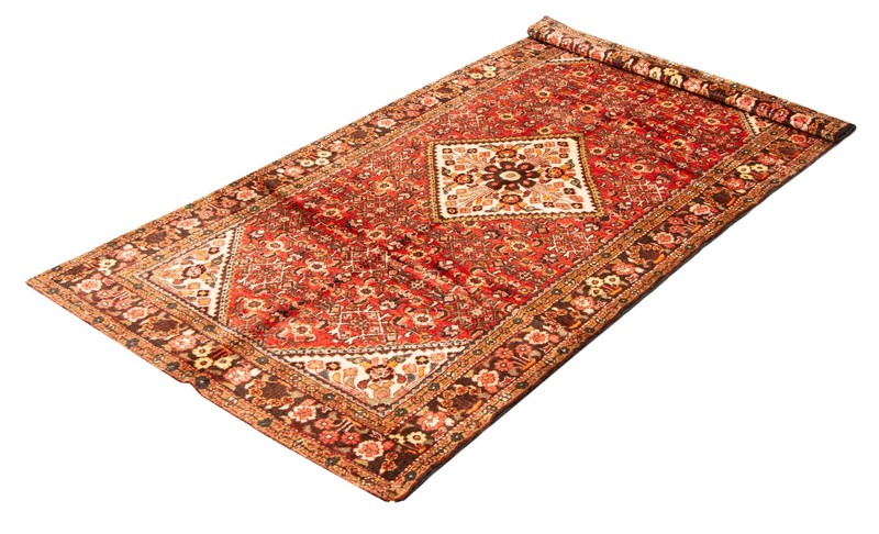 Traditional Vintage Hand-Knotted Area Rug 4'9" x 9'6" Oriental Wool Carpet gallery
