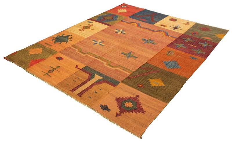 Vintage 10'6" x 12'8" Traditional Wool Hand Woven Oriental Area Rug gallery
