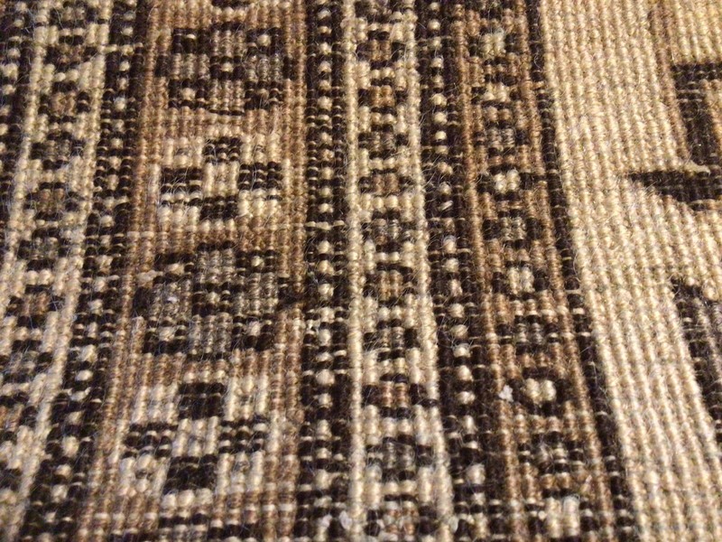 Vintage Oriental Area Rug 3’9”X 5’7” Genuine Hand Woven Tribal Not Seen Much Use gallery