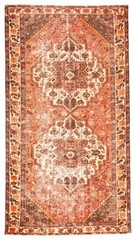Vintage Traditional Hand-Knotted Area Rug 5’1″ x 9’9″ Oriental Wool Carpet