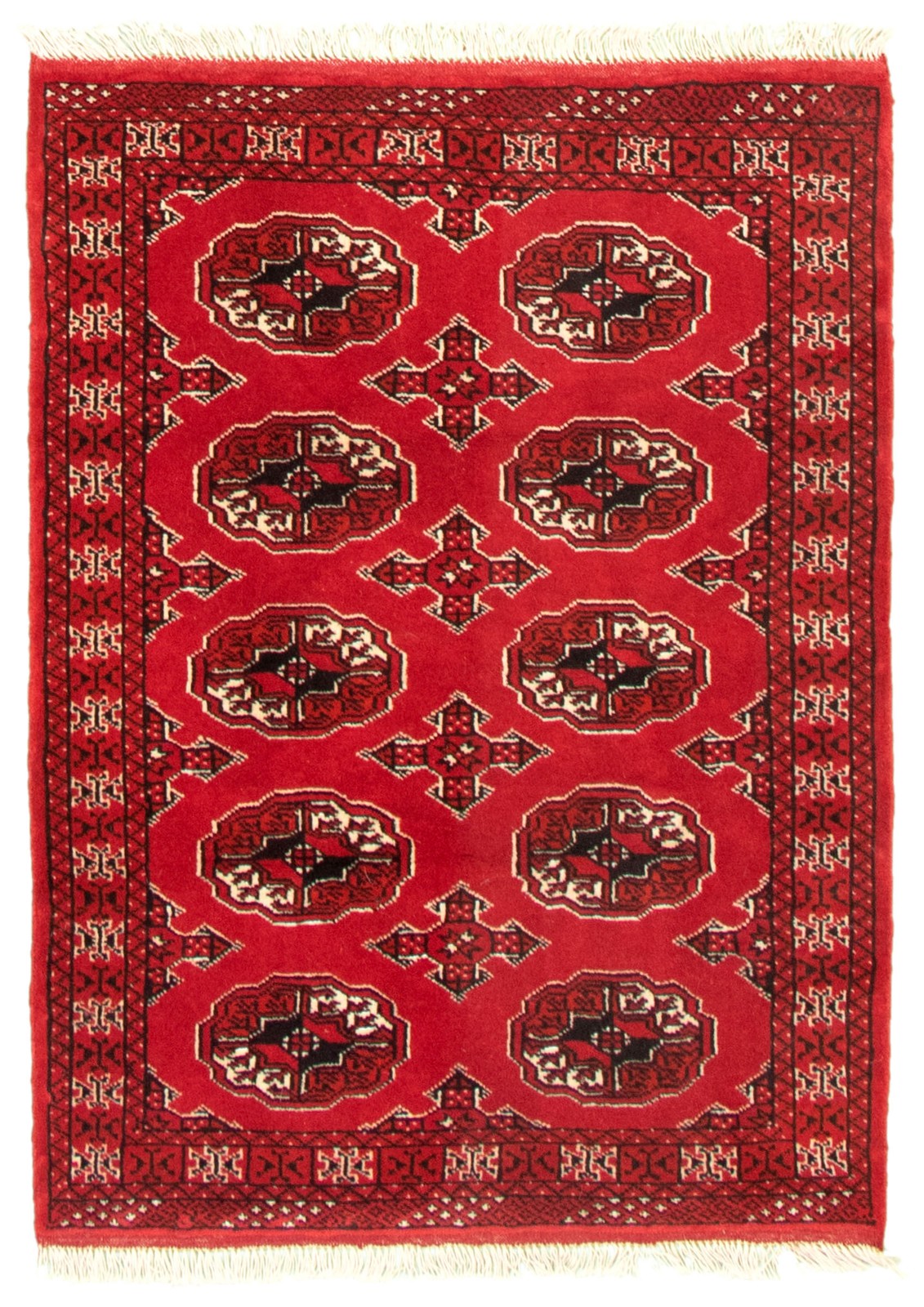 Vintage Traditional Hand-Knotted Area Rug 3'4" x 4'8" Oriental Wool Carpet gallery