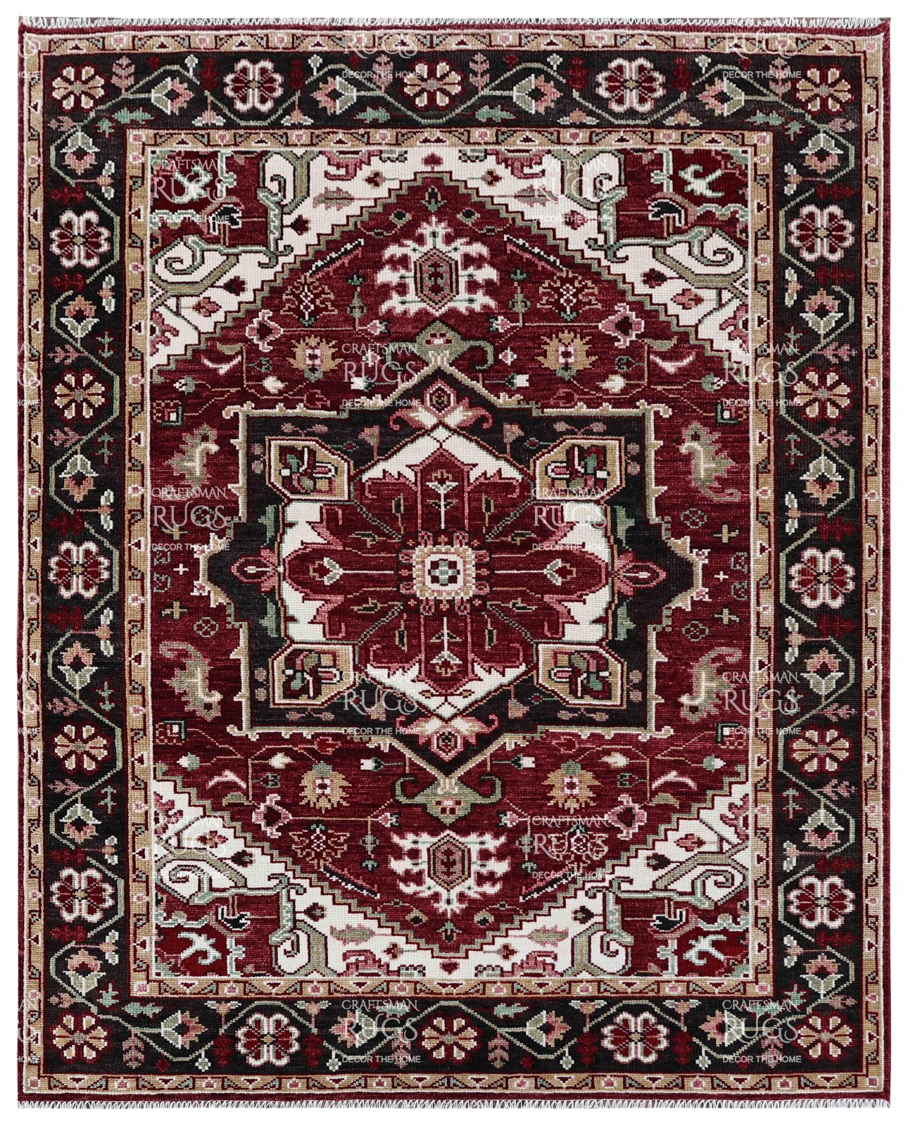 8x10 Hand made Traditional Living Area Rugs, Contemporary Floor Carpet gallery