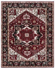 8×10 Hand made Traditional Living Area Rugs, Contemporary Floor Carpet
