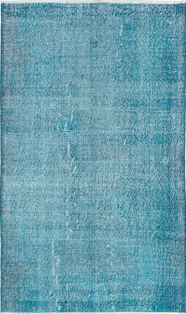 Traditional Vintage Hand-Knotted Area Rug 3'10" x 6'5" Oriental Wool Carpet