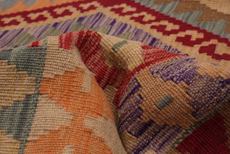 Vintage Hand Woven Area Rug 4'10" x 6'4" Traditional Wool Oriental Carpet gallery