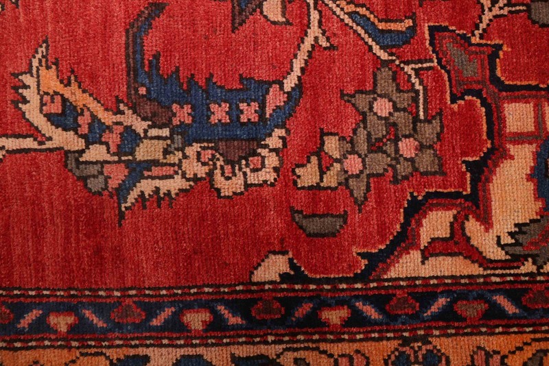 Traditional Vintage Hand-Knotted Area Rug 4'11" x 8'2" Oriental Wool Carpet gallery