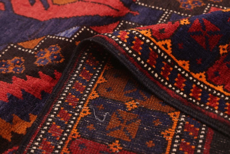 Traditional Vintage Hand-Knotted Area Rug 3'9" x 6'3" Oriental Wool Carpet gallery